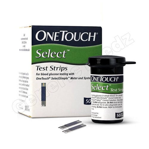 OneTouch Select Test 50 Strip (Only Strips) (Healthcare Device)